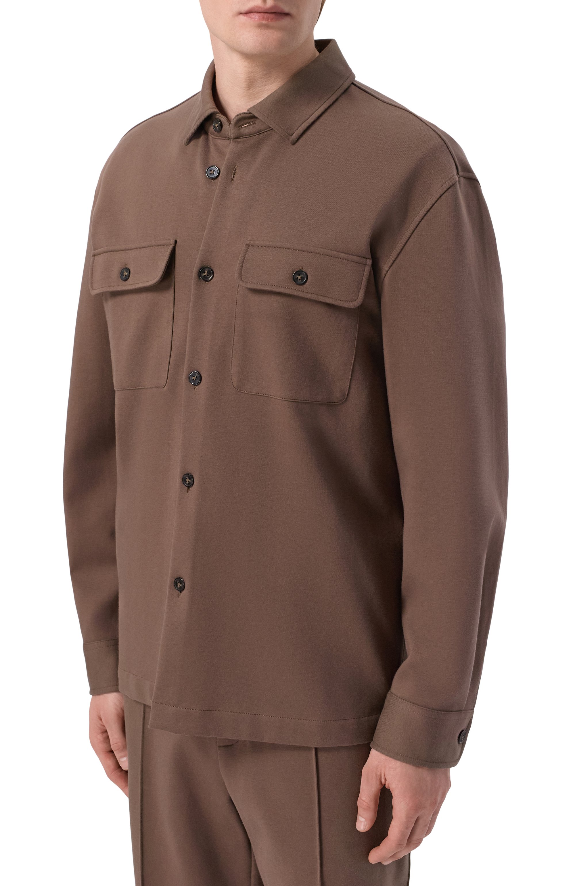 Хлопковая рубашка 12 STOREEZ, арт. 136581, фото 3