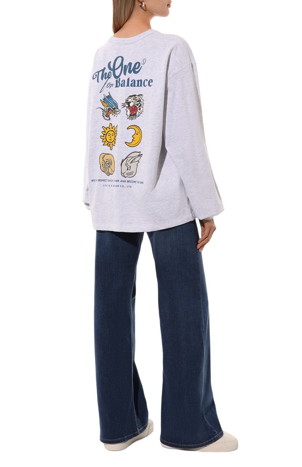 Хлопковый свитшот AECA WHITE, арт. FWCMFWBDTTLSO001C0, фото 2