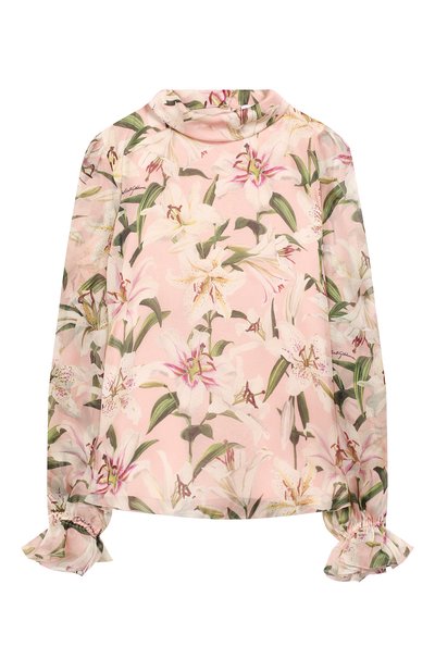 Шелковая блузка DOLCE & GABBANA, арт. L54S16/HS156/8-14, фото 1