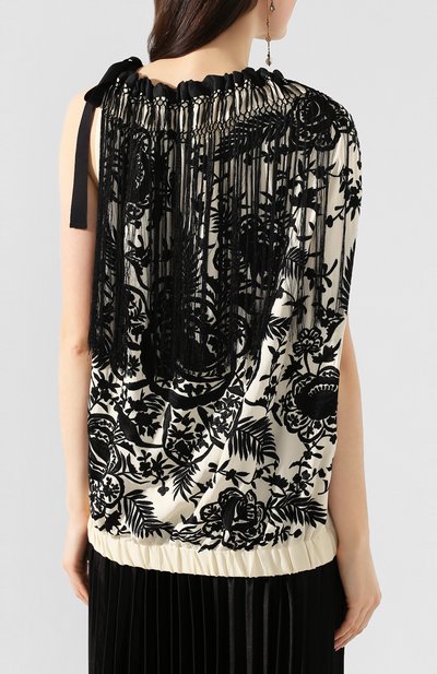 Топ из вискозы DRIES VAN NOTEN, арт. 201-38673-9303, фото 4