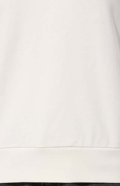 Хлопковое худи A.P.C. белого цвета по цене 23300 руб., арт. C0EIP-F27624, фото 5 Хлопковое худи A.P.C., арт. C0EIP-F27624, фото 5