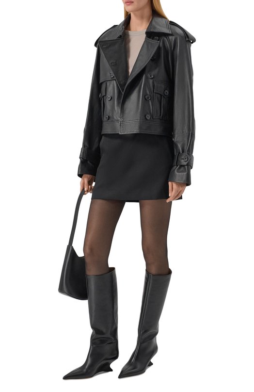 Кожаные сапоги Nina 50 Paris Texas PX1702/XVT01 Чёрный  PX1702/XVT01 Фото 3