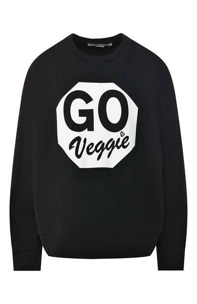 Женский хлопковый свитшот STELLA MCCARTNEY, арт. 554822/SMW37