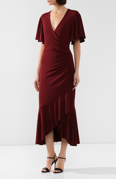 Платье из вискозы MICHAEL KORS COLLECTION, арт. 430AKN061B, фото 3