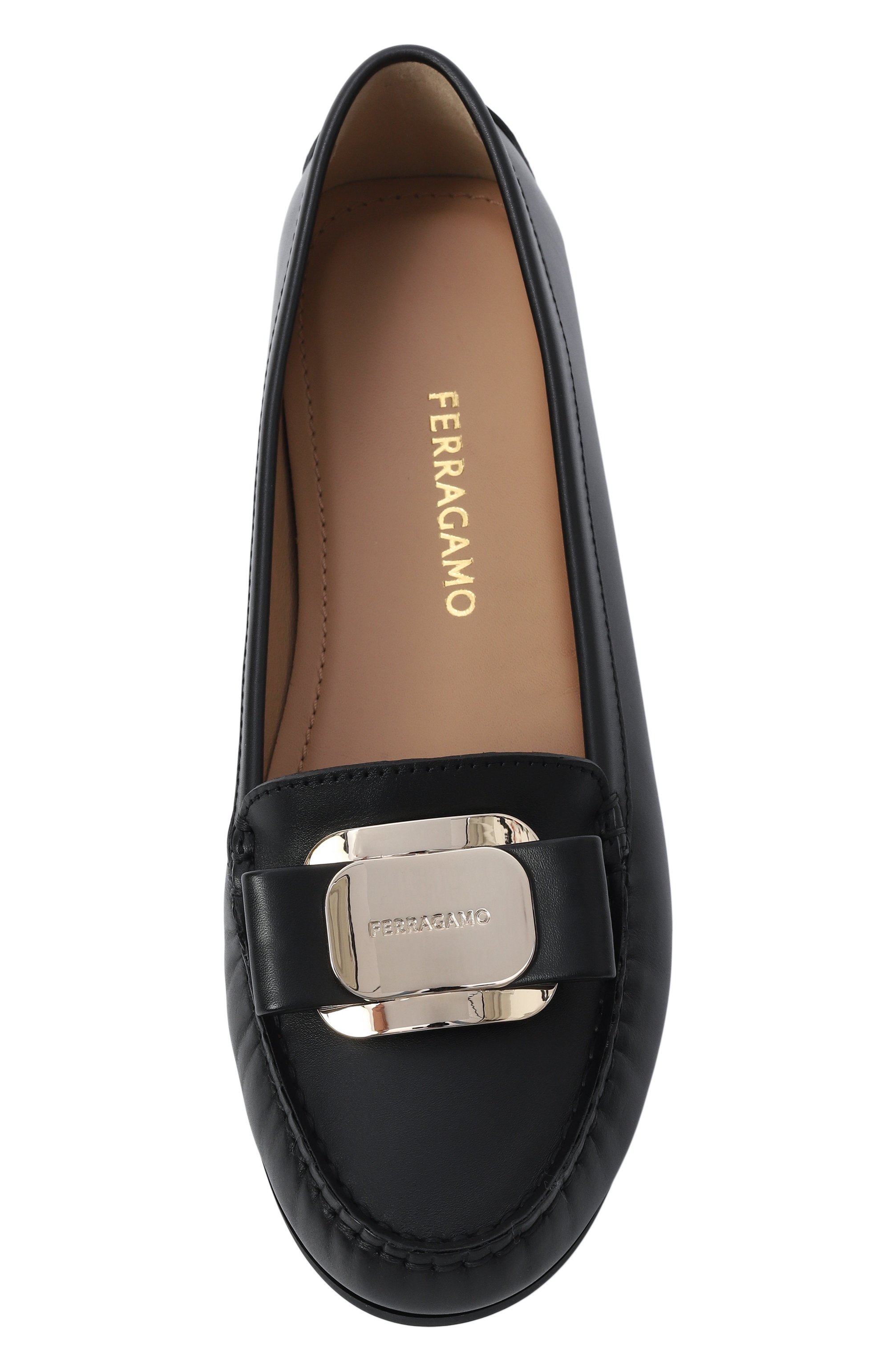 Кожаные лоферы new vara FERRAGAMO, арт. 01K066/782470, фото 6