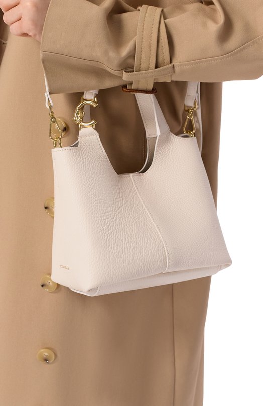 Сумка C- Easy mini Coccinelle E1 SHA 58 01 01 Кремовый  E1 SHA 58 01 01 Фото 2