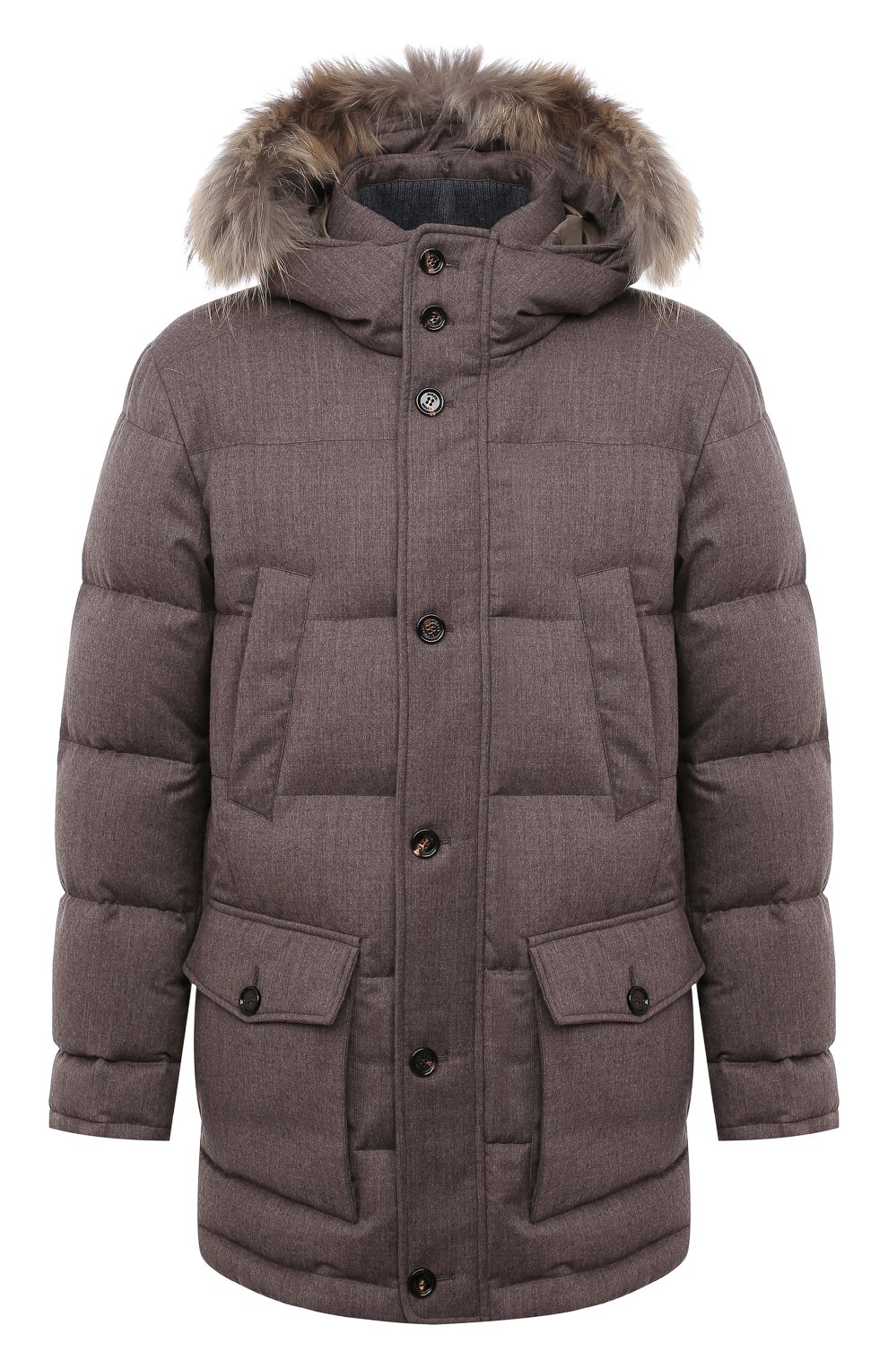 Пуховик с меховой отделкой KIRED, арт. WANIEW7405004000, фото 1