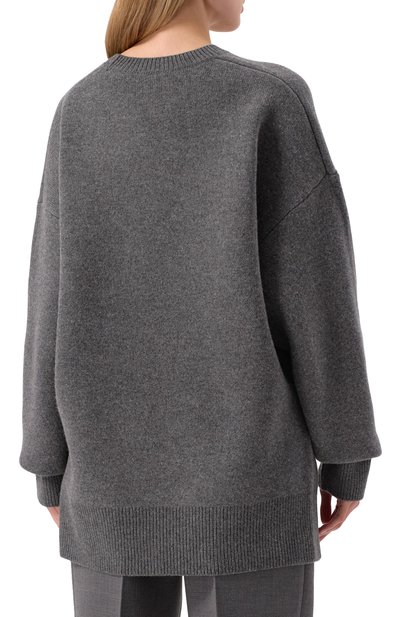 Свитер из шерсти и кашемира TOTEME, арт. 251-WRT4626-YA0132, фото 4