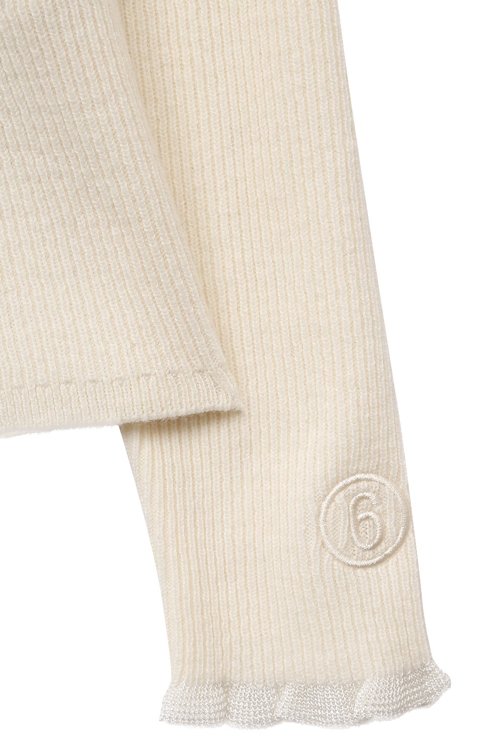 Хлопковая водолазка MM6, арт. M60445/MM072, фото 3