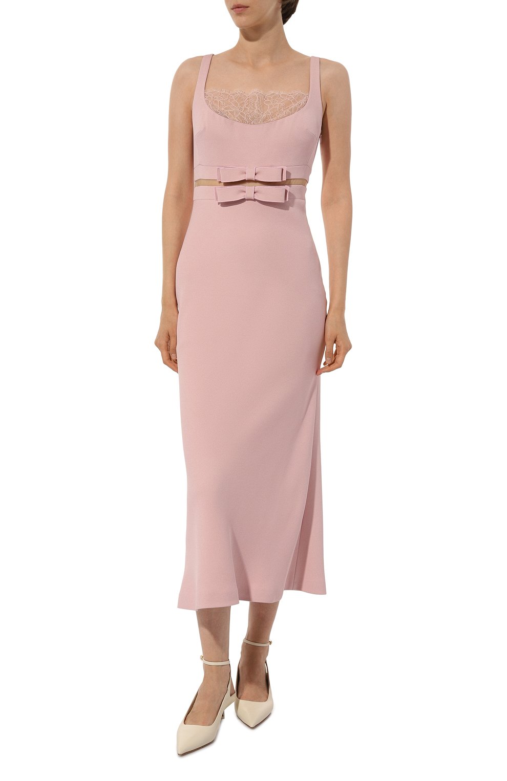 Платье из вискозы GIAMBATTISTA VALLI, арт. 24FWPVCA5093-22PIN, фото 3