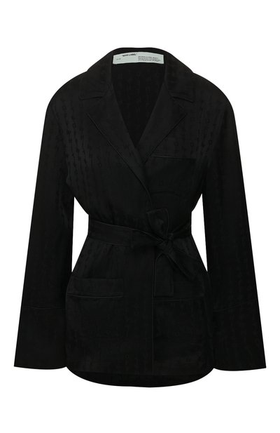 Женский жакет с поясом OFF-WHITE, арт. 0WGA065R20C860681000