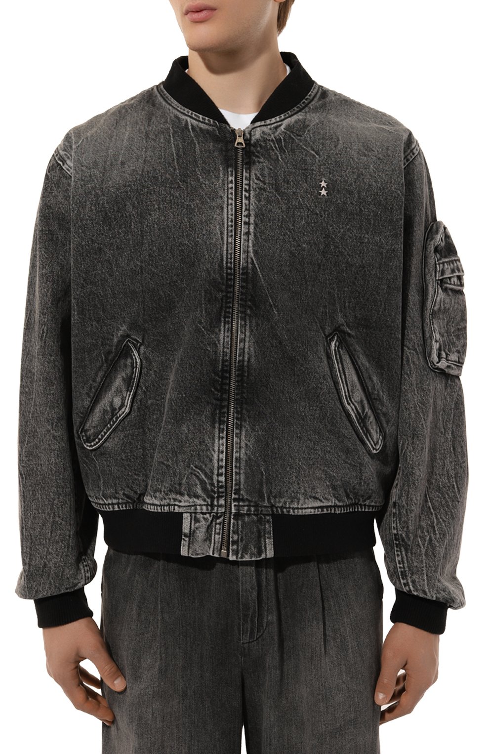 Джинсовый бомбер ICON DENIM LA, арт. T0M, фото 3