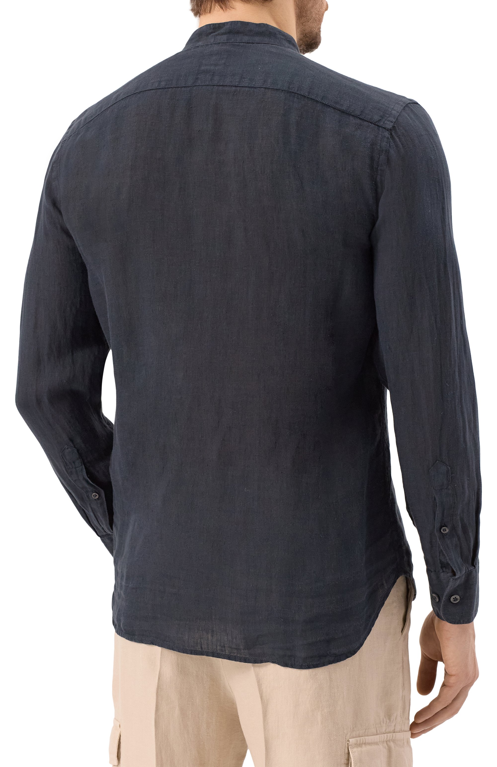 Льняная рубашка 120% LINO, арт. 32ALIM1159/0115/000, фото 4