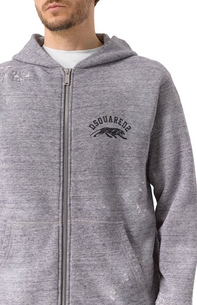 Хлопковая толстовка DSQUARED2, арт. S74HG0176/S25463, фото 5