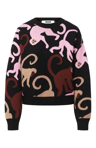 Женский хлопковый пуловер MSGM, арт. 2943MDM114 207633