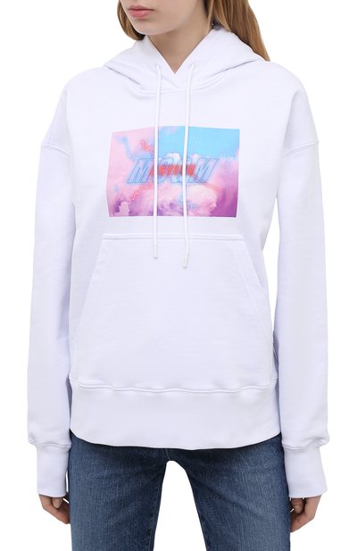 Хлопковое худи MSGM, арт. 3045MDM06 217299, фото 3