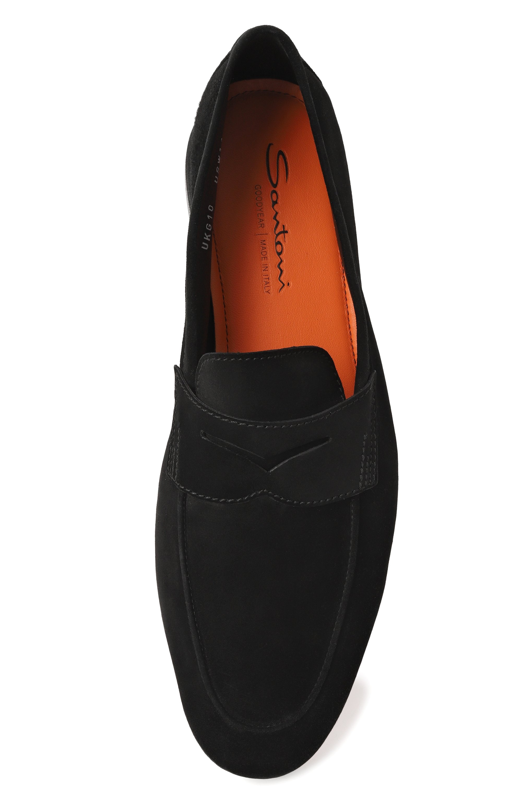 Замшевые пенни-лоферы carlo SANTONI, арт. MCNG18837SA4SEAA, фото 6