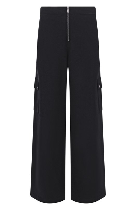 Шерстяные брюки-карго Jil Sander J47KA0291-J41423 Чёрный J47KA0291-J41423