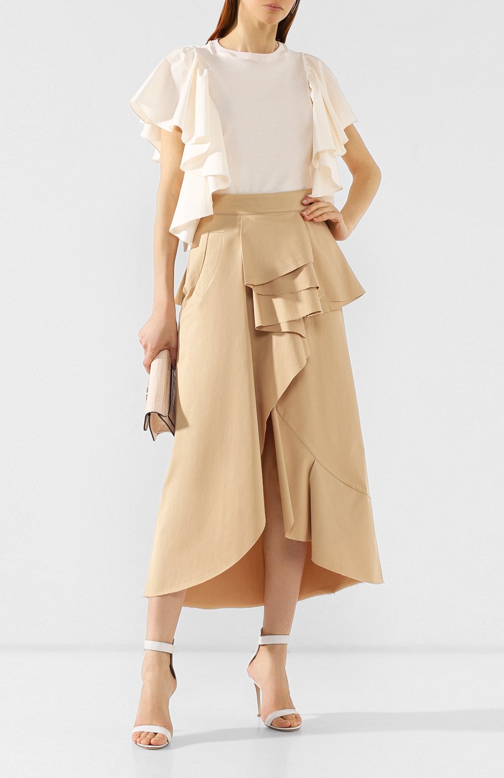 Хлопковая юбка JOHANNA ORTIZ, арт. F457CP, фото 2