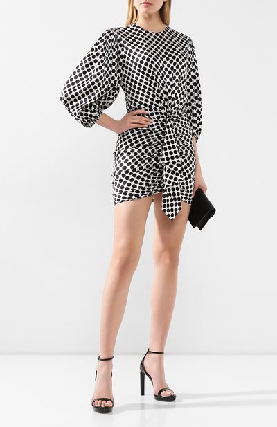 Шелковое платье ALEXANDRE VAUTHIER, арт. 201DR1134 0201-1220, фото 2