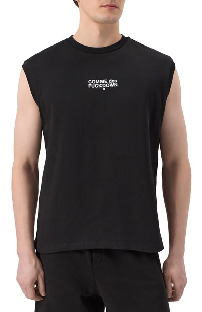 Хлопковая майка COMME DES FUCKDOWN, арт. CFABM01512, фото 3
