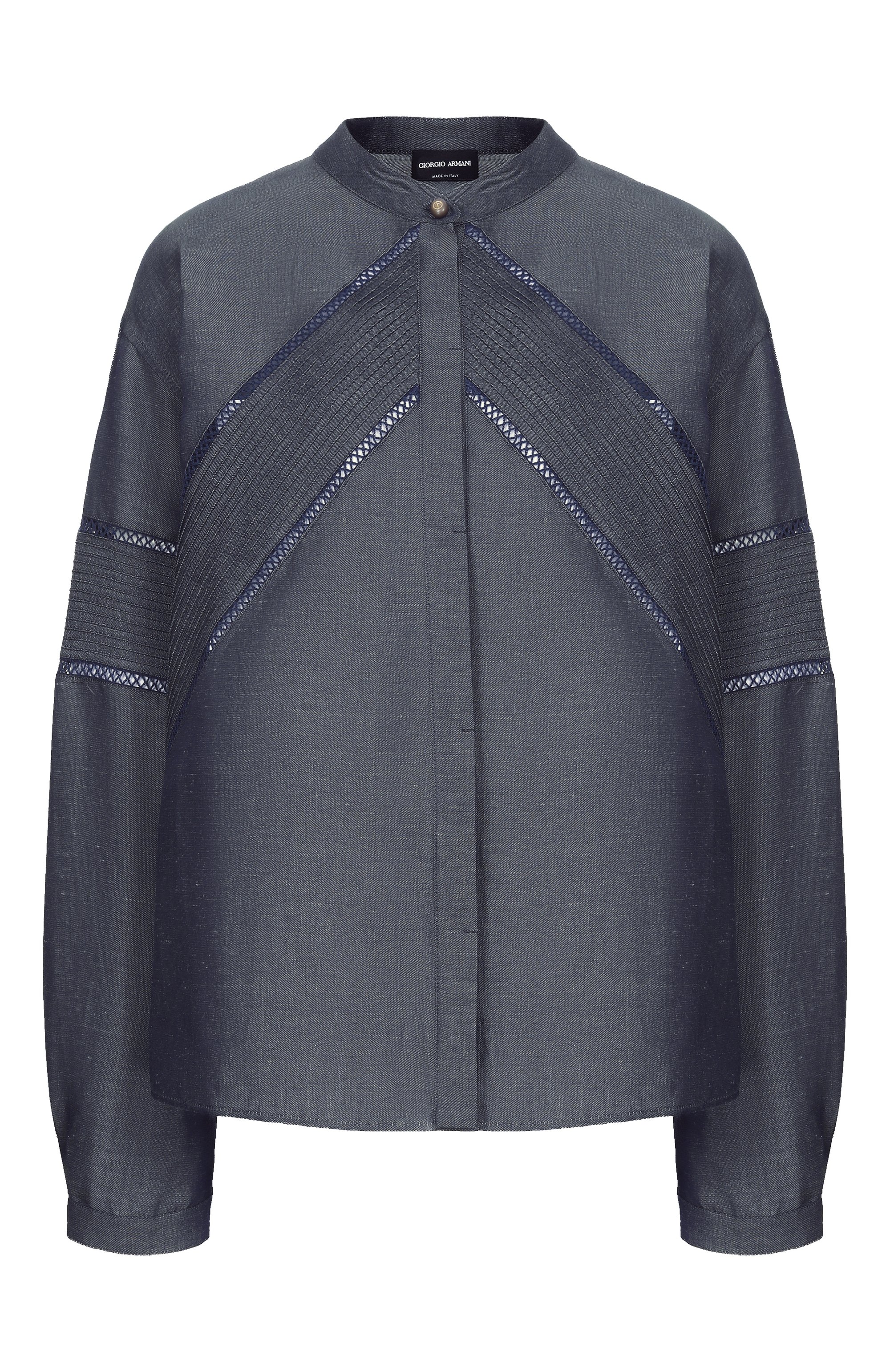 Куртка из лиоцелла и льна GIORGIO ARMANI, арт. GW003065/AF26110, фото 1