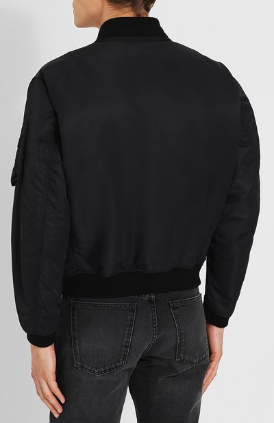 Бомбер hambledon на молнии  BURBERRY, арт. 8001087, фото 4