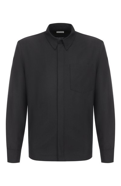 Мужская шерстяная рубашка DRIES VAN NOTEN, арт. 020708-2310-900