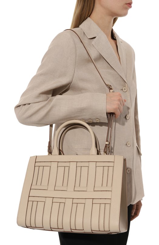 Сумка-тоут Santoni DIBBA2462CG-HS08P10 Бежевый  DIBBA2462CG-HS08P10 Фото 2