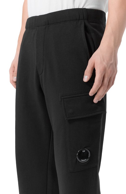 Хлопковые брюки C.P. Company 19CMSP141A005086W Чёрный  19CMSP141A005086W Фото 5