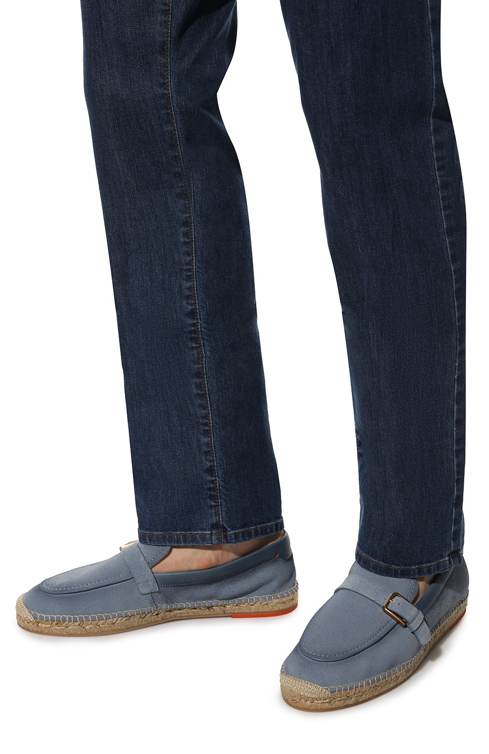 Замшевые эспадрильи SANTONI, арт. MGPG18037JU1MRVRZ45, фото 3