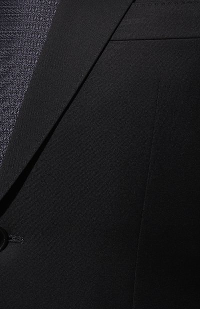 Шерстяной пиджак BOSS темно-синего цвета по цене 67300 руб., арт. 50469172, фото 5 Шерстяной пиджак BOSS, арт. 50469172, фото 5