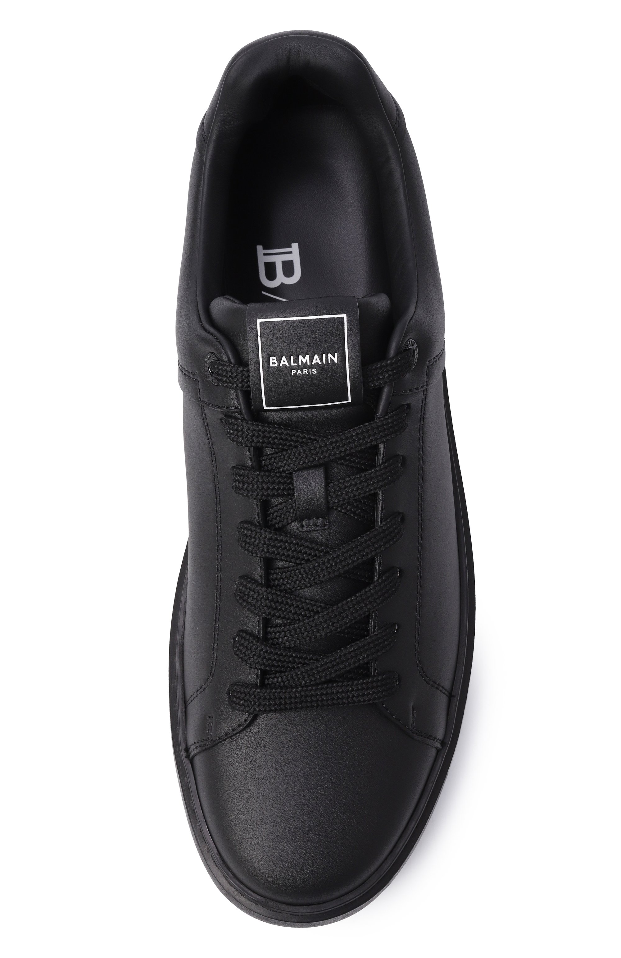 Кожаные кеды b-court BALMAIN, арт. GM1VI288/LVTR, фото 6