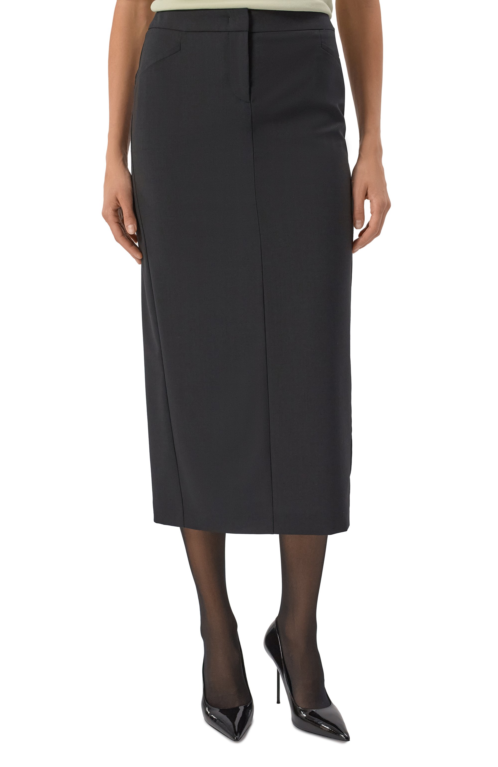 Шерстяная юбка  BOSS, арт. 50546626, фото 3