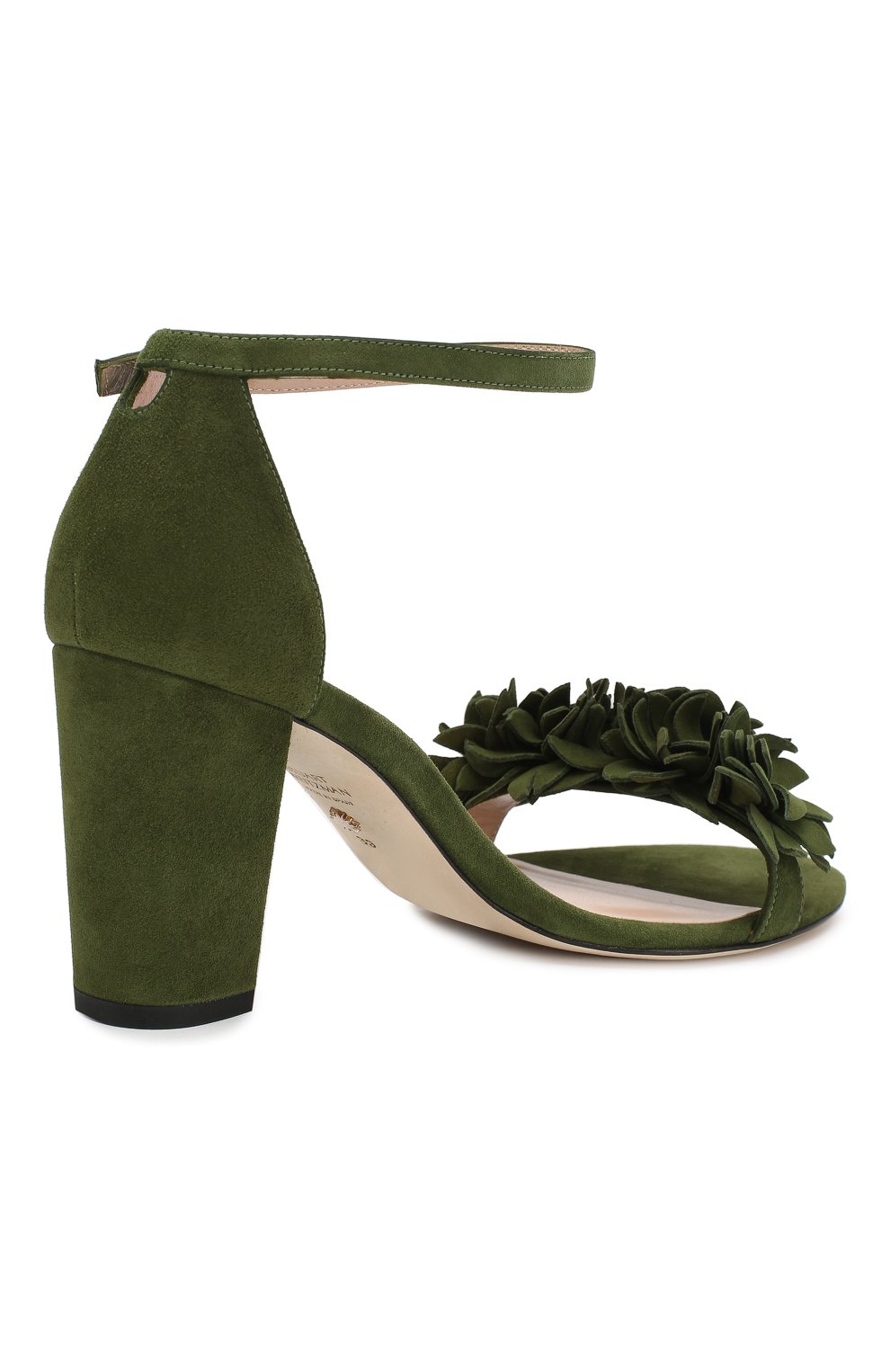 Замшевые босоножки STUART WEITZMAN, арт. S6137, фото 4