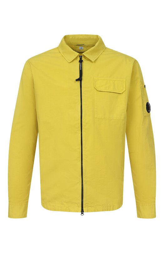 Хлопковая куртка-рубашка C.P. Company 20CM0S705A/110143G Жёлтый 20CM0S705A/110143G