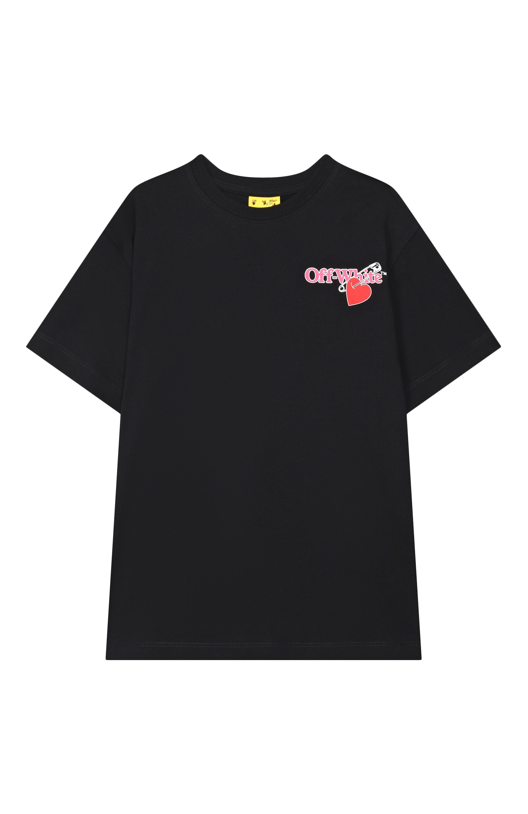 Хлопковая футболка OFF-WHITE, арт. 0GAA001F25JER004/4-12, фото 1