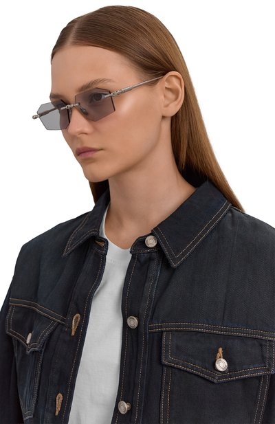 Солнцезащитные очки KUB0RAUM серого цвета по цене 93850 руб., арт. H63 SM GREY1, фото 3 Солнцезащитные очки KUB0RAUM, арт. H63 SM GREY1, фото 3