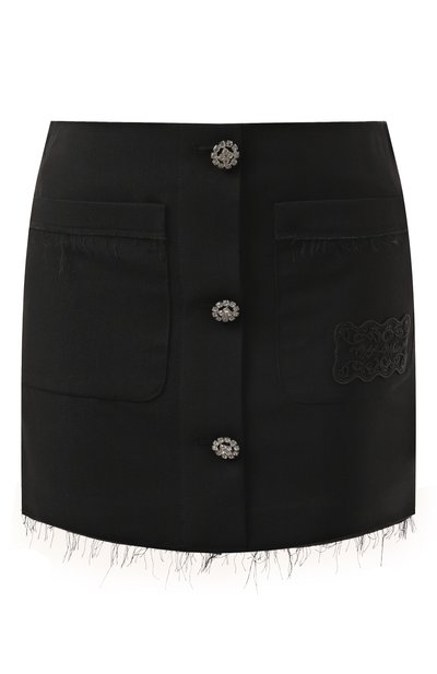 Женская юбка из вискозы OFF-WHITE, арт. 0WCU003F24FAB001