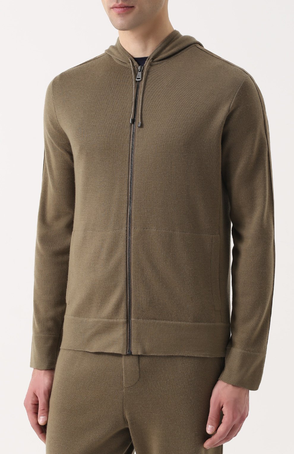 Кардиган из смеси кашемира и шелка на молнии с капюшоном RALPH LAUREN, арт. P44/XZ1V8/XY1V8, фото 3