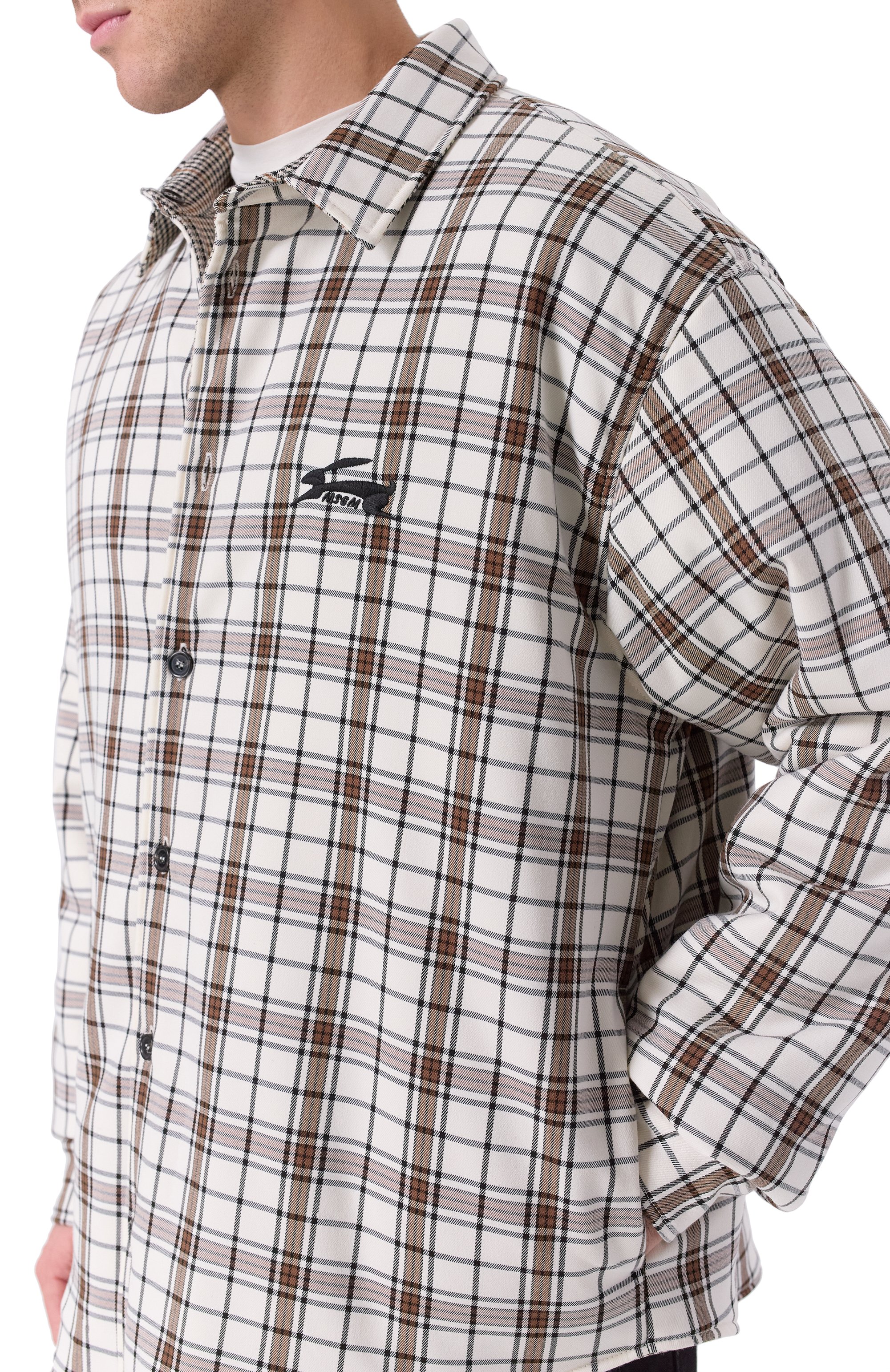 Двусторонняя куртка-рубашка MSGM, арт. 3940MH23/257503, фото 5