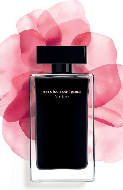 Туалетная вода for her (100ml) NARCISO RODRIGUEZ бесцветного цвета по цене 9850 руб., арт. 890025BP, фото 4 Туалетная вода for her (100ml) NARCISO RODRIGUEZ, арт. 890025BP, фото 4