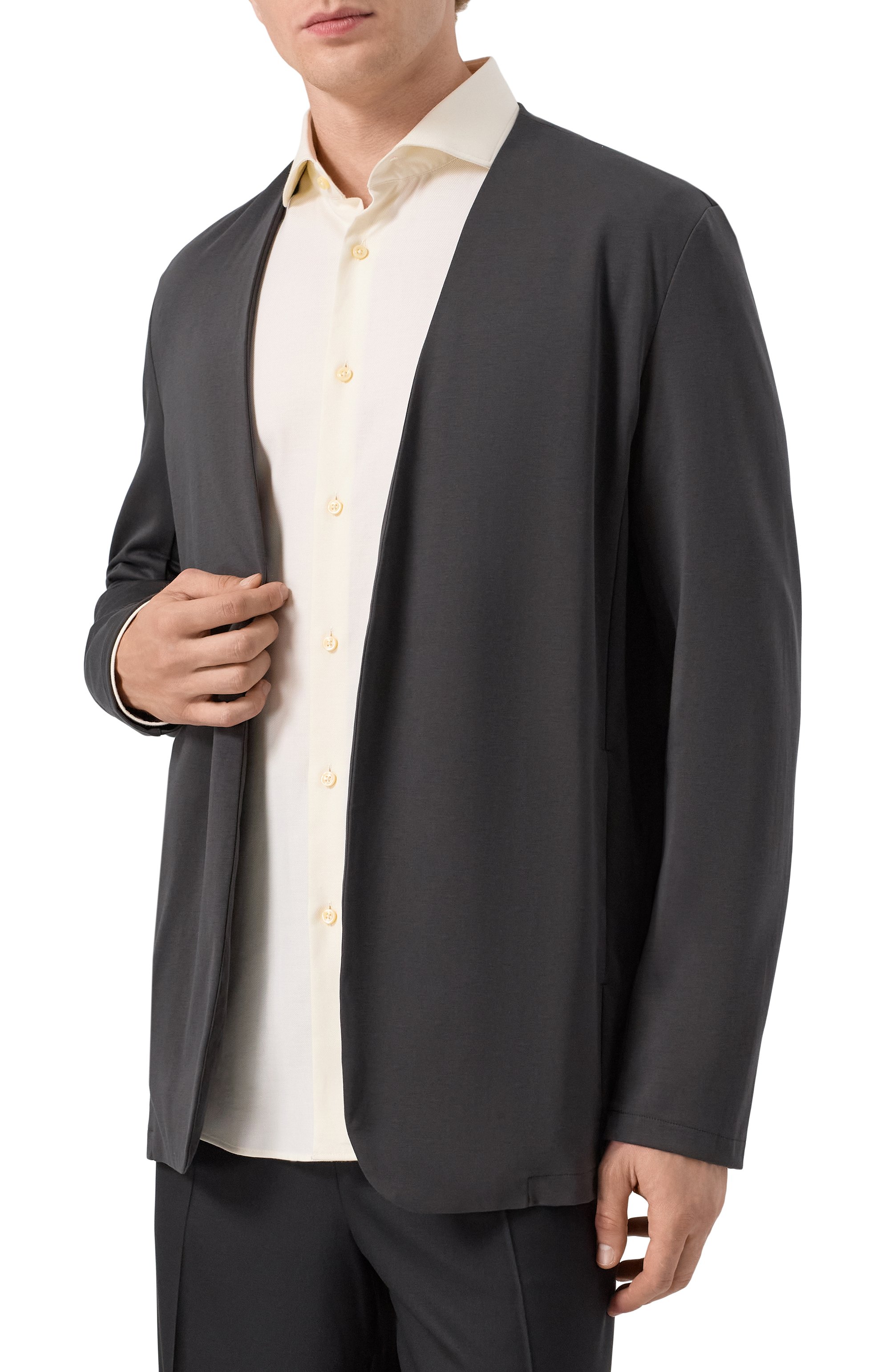 Хлопковый пиджак ATTACHMENT, арт. AJ51-048, фото 3