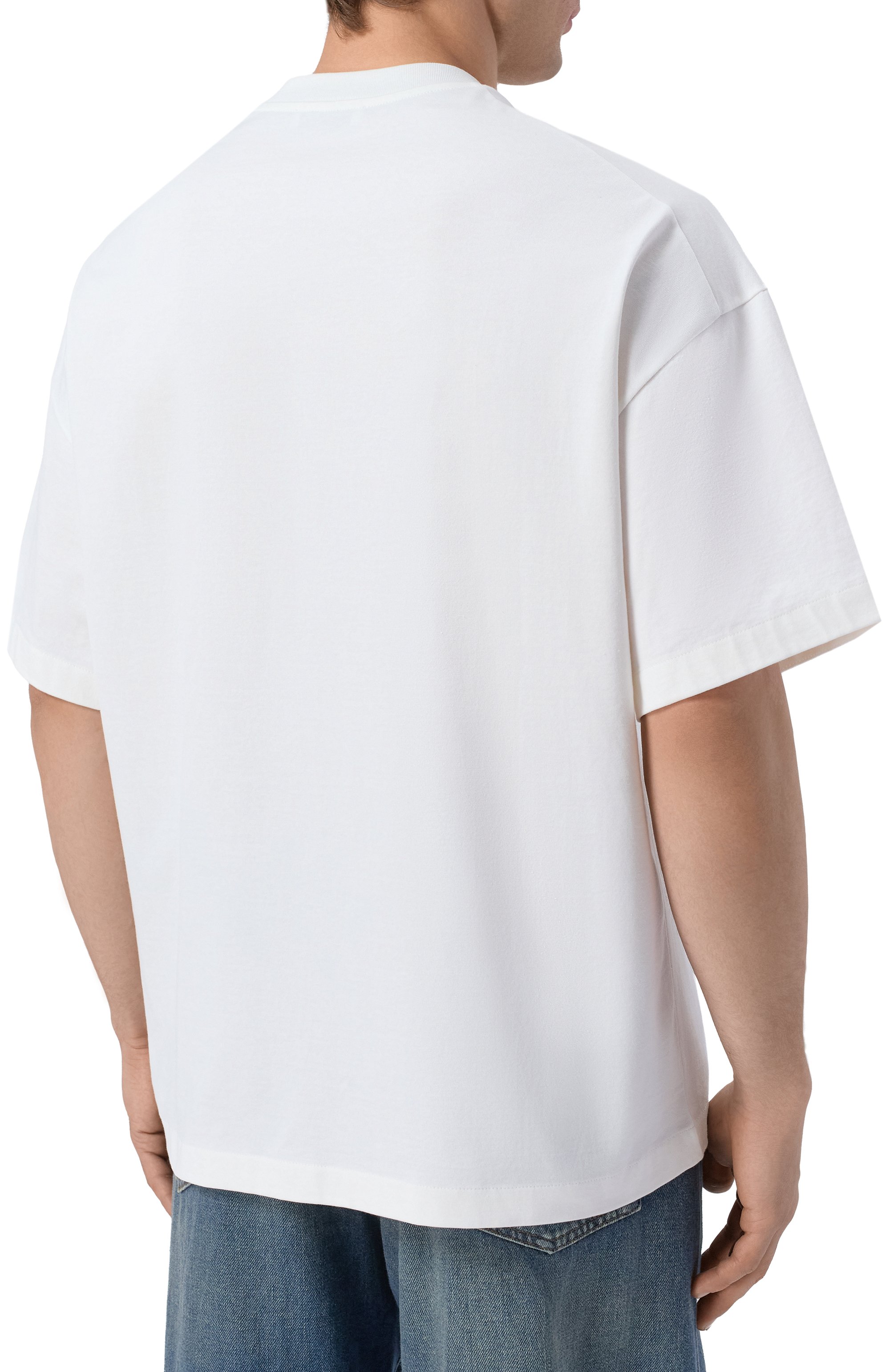 Хлопковая футболка JIL SANDER, арт. J22GC0277/J20347, фото 4