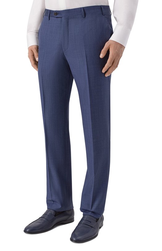 Шерстяной костюм Corneliani 276008/2717213_SET Синий  276008/2717213_SET Фото 4