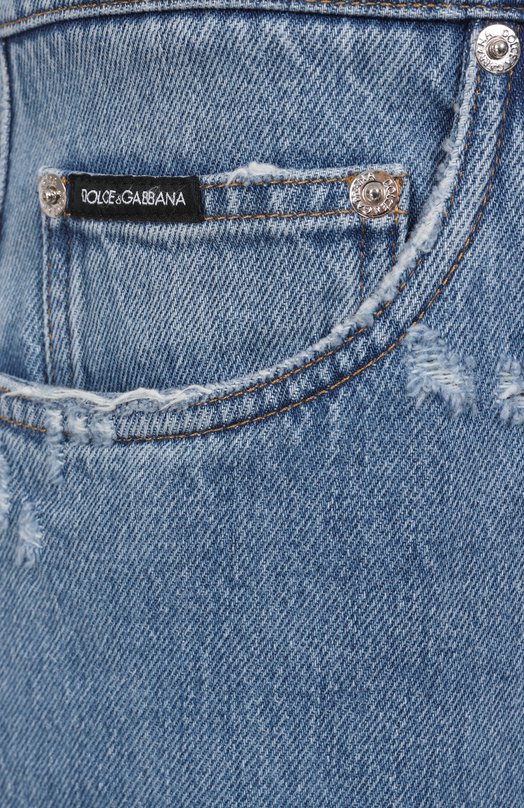 Джинсовые шорты Dolce & Gabbana GP02MD/G8MD9 Синий  GP02MD/G8MD9 Фото 6