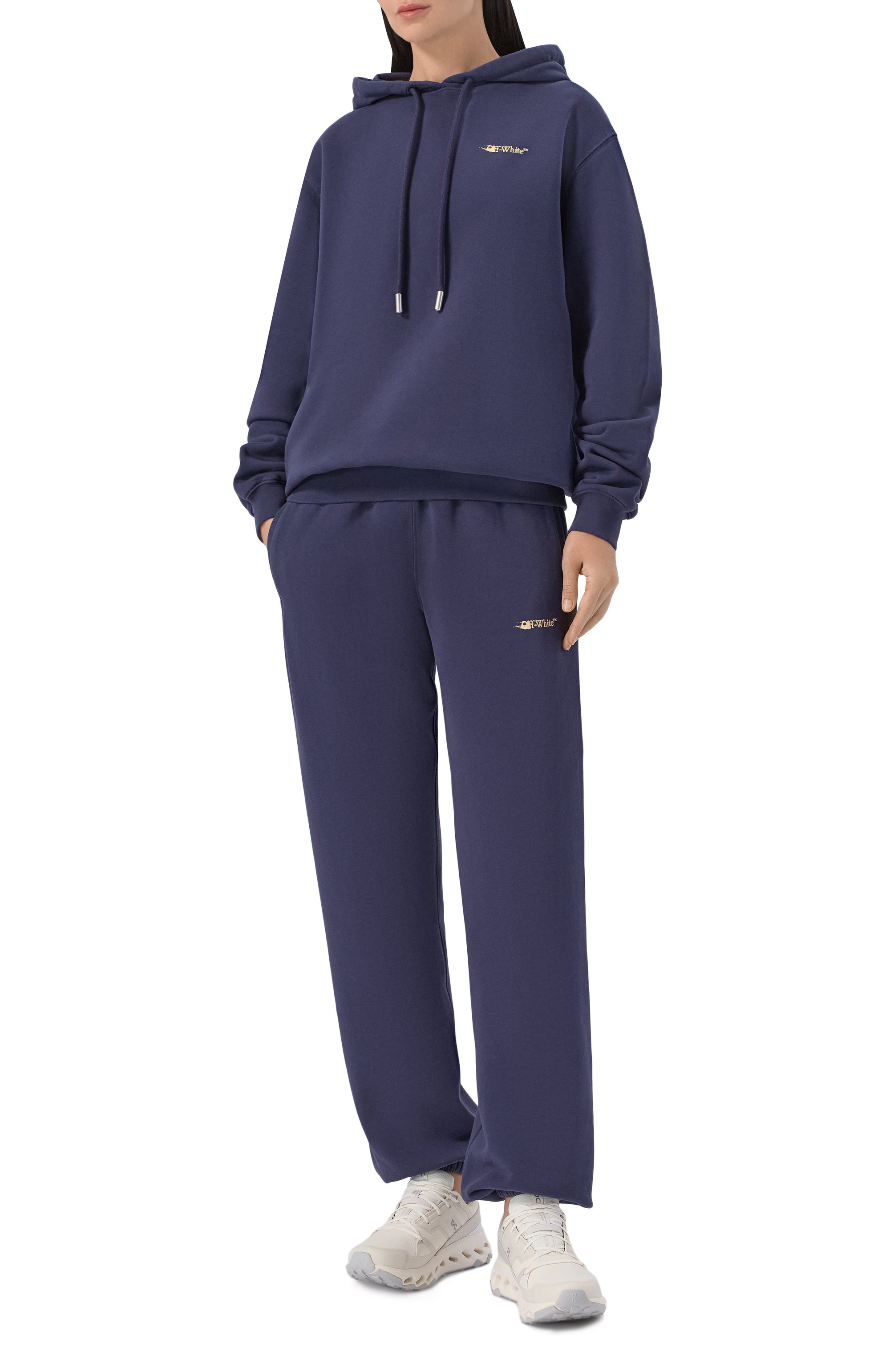 Хлопковое худи OFF-WHITE, арт. 0WBB035F25FLE002, фото 2