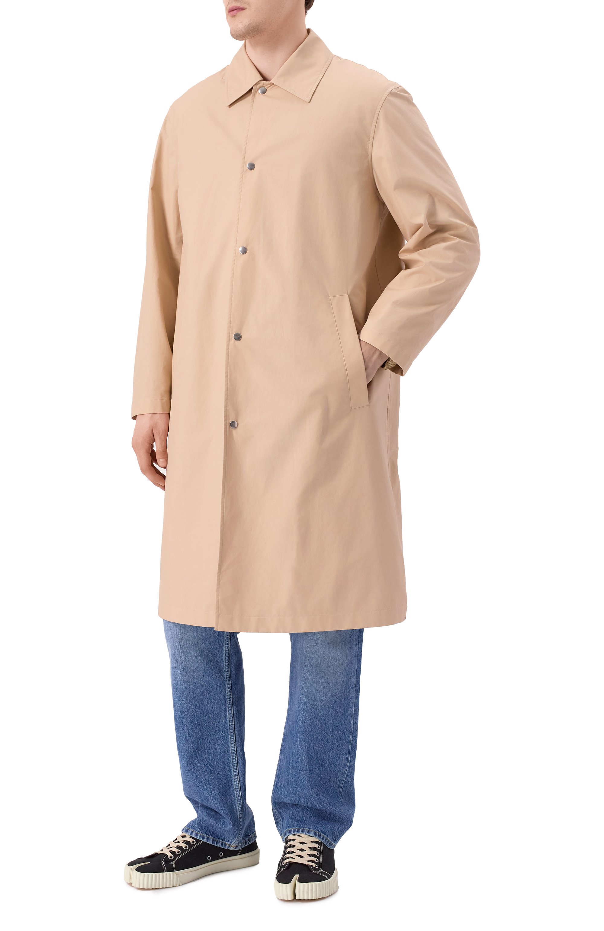 Хлопковый плащ JIL SANDER, арт. J23AA0007-J45026, фото 3