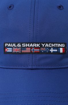 Мужская бейсболка PAUL&SHARK синего цвета, арт. C0P7101 | Фото 4 (Материал: Текстиль, Синтетический материал; Материал сплава: Проставлено; Нос: Не проставлено)