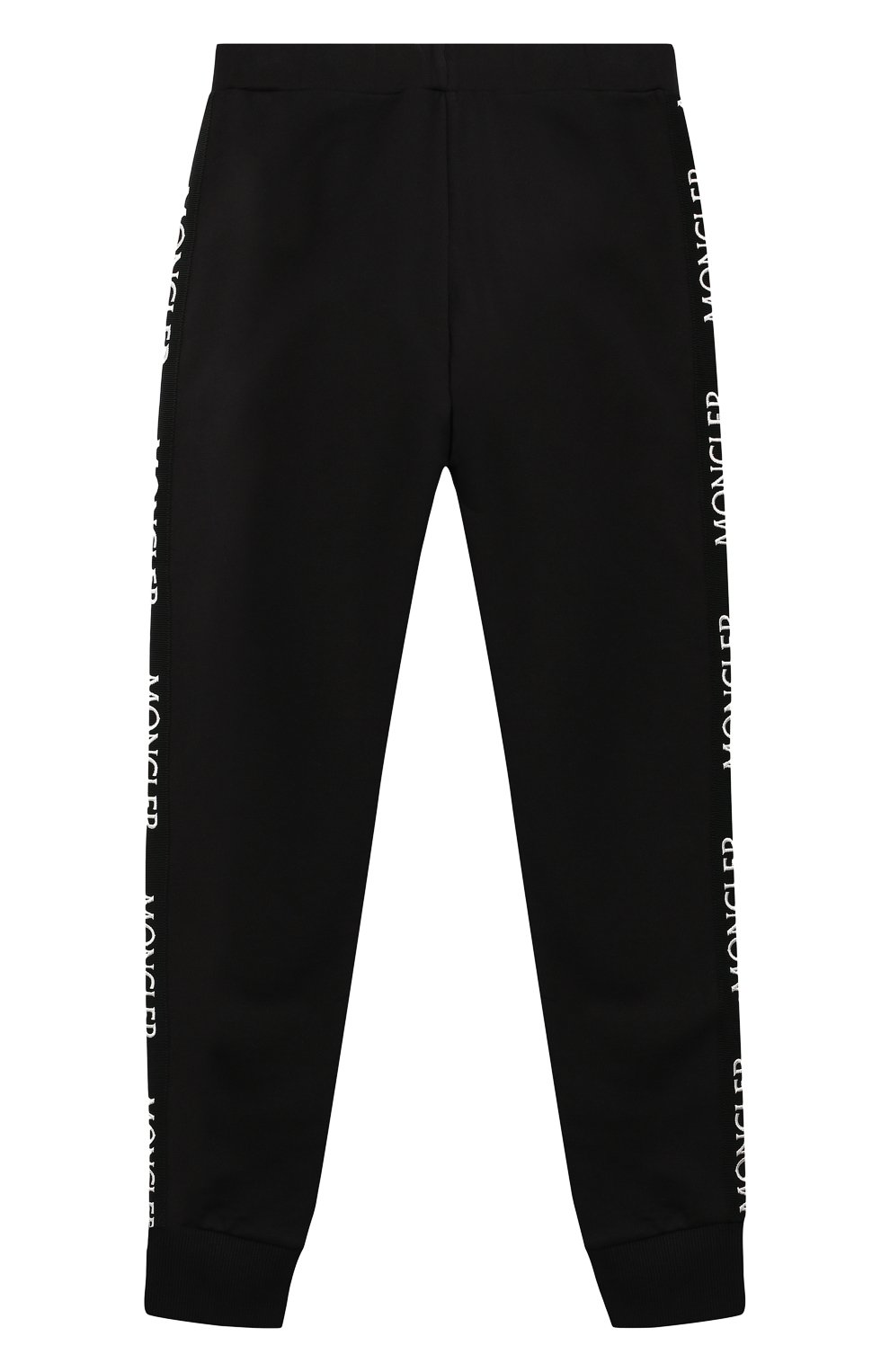 Комплект из толстовки и брюк MONCLER черного цвета по цене 56450 руб., арт. E2-954-88143-05-809F8/8-10A, фото 5 Комплект из толстовки и брюк MONCLER, арт. E2-954-88143-05-809F8/8-10A, фото 5